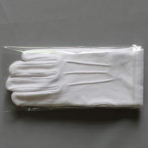 Gants de parade maçonniques 100 % coton, personnalisés, blancs, pour garde d'honneur - Product Image 6