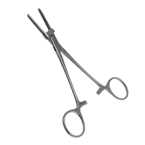 High Quality CE Approved TUBE Occluding Clamp Forceps with Guard 7.25" Surgical Instruments By <b>Blush</b> Surgical - Product Image 1