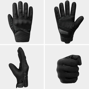 Gants de moto sur mesure en mesh respirant, antidérapants, résistants à l'usure, protection intégrale des doigts, équipement de course pour hommes - Product Image 5