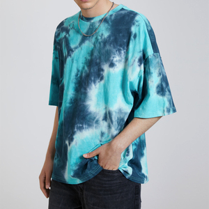 OEM Supply Casual Wear Wholesale Rate Breathable Hot Selling Customized Color <b>Tie</b> Dye Unisex Summer <b>Tie</b>-dye Shirts For Men - Product Image 6