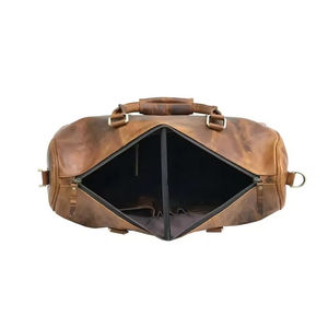 Genuine Leather <b>Luggage</b> Bag <b>Wheels</b> Duffle Bag Trolley Case <b>Hand</b> <b>Luggage</b> With Rolls Men Women Trolley Case Flights - Product Image 5