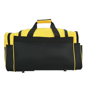Bolsa de yoga grande con logo personalizado, accesorios para gimnasio, bolsa de algodón para mujer, bolsa de yoga de hombro, bolsa de deporte amarilla y negra para hombre y mujer - Product Image 1