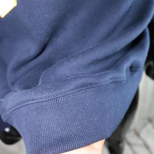 Sudadera UCSB Azul Marino con Cuello Alto, 100% Algodón, Apliques Bordados, Forro Polar Ecológico, Secado Rápido, Transpirable, Unisex - Product Image 4