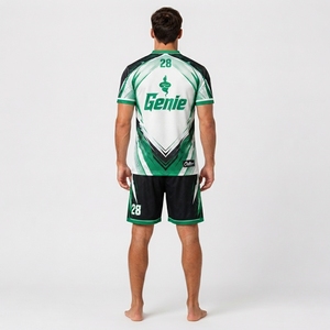 Uniformes Deportivos Personalizados por Sublimación, Hechos con Material Ligero de Secado Rápido para Escuelas, Clubes, Academias, Uniformes de Fútbol, Entrenamiento - Product Image 2