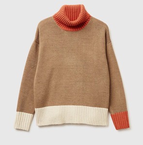 Oversized <b>Women's</b> Knitted Sweater - Loose <b>Baggy</b> Winter Pullover - Trendy Streetwear Soft Warm Female Knit <b>Jumper</b> breathable - Product Image 3