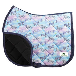 แผ่นรองอานม้าคุณภาพสูงแบบซับลิเมชั่น แผ่นรองอานม้าสำหรับขี่ม้าคุณภาพเยี่ยม ใช้ได้หลากหลาย - Product Image 2