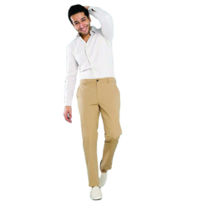 Pantalones Chinos para Hombre al por Mayor, Corte Recto, Cintura Alta, 100% Algodón, Pantalones Casuales de Negocios, Diseño OEM - Product Image 1