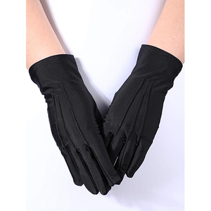 Brand New 2026 <b>Men</b> Women White Full Finger Wrist Smooth Evening Party Formal Bridal Stretch High Quality White Cotton <b>Gloves</b> - Product Image 4