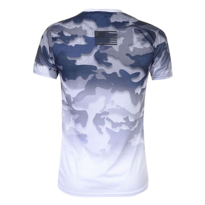 Camisetas de Sublimación de Alta Calidad Hechas de Poliéster/Algodón Suave, Diseño Personalizado, Transpirables, de Secado Rápido, Ecológicas, Anti-UV, Cortas - Product Image 3