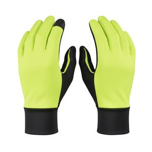 Wholesale New Black Polyester Windproof Lace-Up Closure Warm Safety Gloves Anti-Slip Full-Finger Cycling for Winter Sports for - Product Image 3