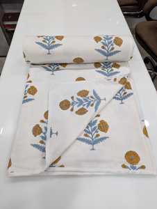 Cotton Soft Printed Dohar Cotton Queen Size Dohar <b>Quilts</b> Traditional Rajasthani Eco-friendly Dohar All-Season Adult Use Home - Product Image 3