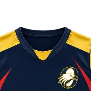 Men <b>Navy</b> Blue Yellow Basketball Jersey Sleeveless Sports Uniform Team Wear Athletic Training Game Match Apparel Performance - Product Image 3