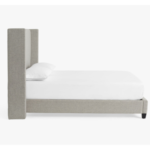 Cama Moderna con Plataforma Tapizada, Tamaño Queen, Diseño de Cabecera Suave - Product Image 4