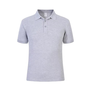 T-shirt de sport polo pour homme, style sportif, 100% coton, tissu tricoté premium 230 g/m², designs imprimés et broderies personnalisables - Product Image 1