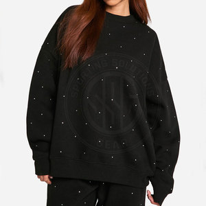เสื้อสเวตเชิ้ตผู้หญิง แขนยาว พิมพ์โลโก้ตามสั่ง ราคาขายส่ง คุณภาพพรีเมียม - Product Image 4