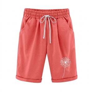 Pantalones Cortos de Verano para Hombre, de Algodón y Poliéster, Tejido de Punto, con Cordón Ajustable, Transpirables, Ecológicos, con Logotipo Personalizado, Precio Económico al por Mayor - Product Image 6