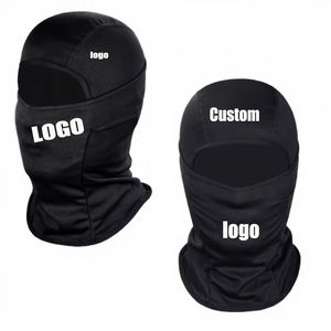 Pasamontañas Deportivo Personalizado para Ciclismo, Esquí y Motociclismo, Protección Contra el Viento y el Sol, Color Negro, para Hombre y Mujer, 100% Personalizado - Product Image 3