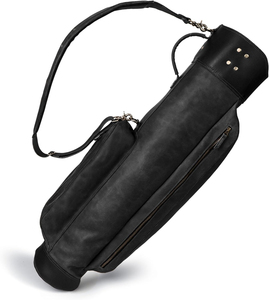 Bolsa de Golf Negra de Poliéster, Gran Capacidad, Ligera, Impermeable, Multifuncional, con Cierre de Cremallera, para Adultos - Product Image 3