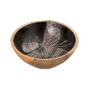 Bol de service profond en bois d'olivier naturel, fait main, classique, rond, pour apéritifs et olives lors de fêtes - Product Image 5