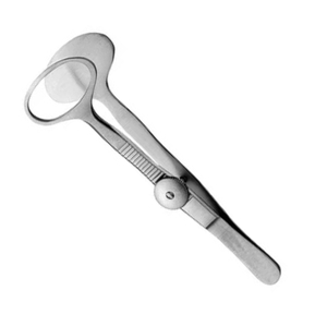คีมหนีบเปลือกตา Desmarres Chalazion Forceps ขนาดกลาง 23x12 มม. สำหรับผ่าตัดทางนรีเวช ได้รับการรับรองมาตรฐาน CE ระดับ I - Product Image 1