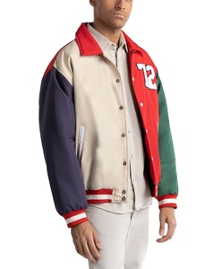 Veste universitaire en laine personnalisée de haute qualité pour hommes, imperméable au vent, pour l'hiver, avec broderie sur le devant - Product Image 5