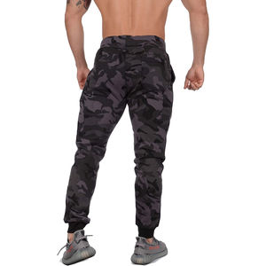 Pantalones Cargo Casuales de Lona para Hombre con Cordón Ajustable, Ligeros, Transpirables, Estampados, con Corte Acampanado, OEM - Product Image 5