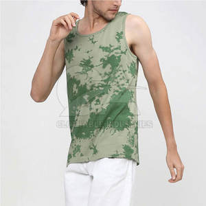 Camiseta sin mangas para hombre, para vacaciones, gimnasio, playa, suave, de spandex/poliéster. - Product Image 4