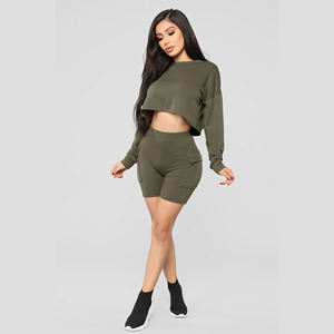 Ensemble deux pièces personnalisé pour femme : survêtements, pulls, tenues de sport, ensembles à capuche, ensembles 2 pièces, tenues de streetwear - Product Image 2