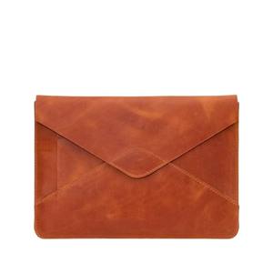 Funda de Piel Auténtica de Alta Calidad para Portátil, Estilo Vintage, con Logotipo Personalizado, Ligera, para MacBook Air Pro de 13 Pulgadas, LS-0221 - Product Image 1