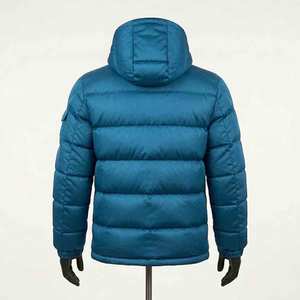 High Quality Best Formal Slim Reversible Quick Dry Breathable Waterproof Hooded Winter High Street Canvas Puffer Men <b>Jackets</b> - Product Image 3