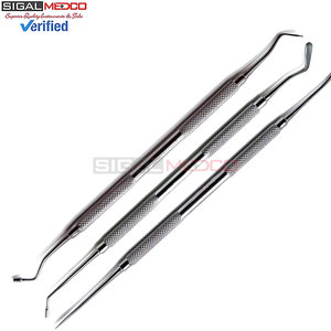 <b>3</b> Pcs Dental Woodson #1, 2, <b>3</b> Plugger Set Double Ended Plastic Composite Filling Medic Instruments Professional Dental Use - Product Image 2