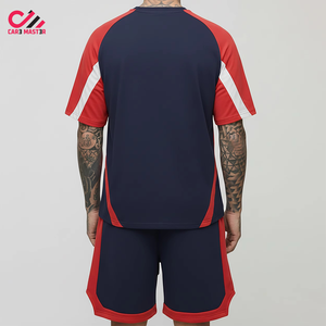 ชุดเซ็ตเสื้อยืดแขนสั้นและกางเกงขาสั้นผู้ชายสุดฮิต สไตล์ลำลอง ใส่สบาย เหมาะกับหน้าร้อน แฟชั่นสตรีทแวร์ - Product Image 2