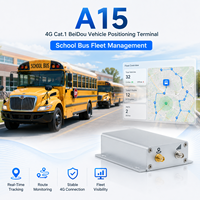Terminal de positionnement de véhicule GNSS A15 4G Cat.1 BeiDou haute précision JT/T808, traceur télématique pour flotte de bus scolaires, IP51