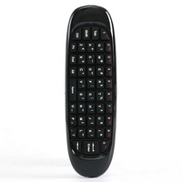 2.4G sans fil Air fly souris C120 mini USB télécommande C120 clavier sans fil pour Android tv box et Mini PC