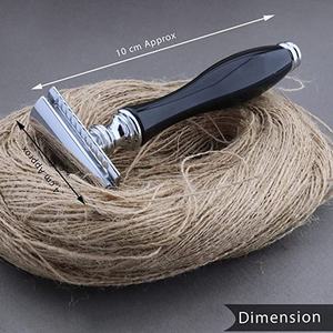 Soporte para afeitado y maquinilla de afeitar de seguridad, diferentes colores, kit de brocha de afeitar de cuero, gran éxito de ventas a bajo precio, set de afeitado con kit de cuero - Product Image 3