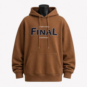 Fabricant de sweats à capuche personnalisés pour hommes, sweat à capuche surdimensionné, logo personnalisé imprimé, sweat-shirt streetwear - Product Image 1