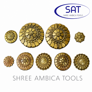 Matrice de découpe et d'embossage haute précision SAT Jewelry à motif floral pour la fabrication de chaînes en or et en argent – Nouvelle-Zélande, Australie, Pérou - Product Image 1