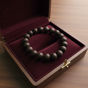 Pulsera Religiosa de Madera de Sándalo Natural Premium Dai Binh, Hecha a Mano, con Cuentas Pulidas y Aromáticas de 12 mm, Envío Rápido, Regalo para Hombre y Mujer - Product Image 1