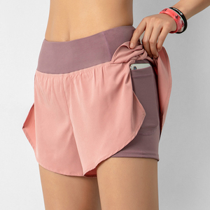 Shorts de survêtement côtelés pour femme, en molleton doux, coupe décontractée, avec cordon de serrage, pour la maison, la gym, la marche, l'été - Product Image 6