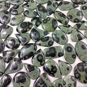 Lot de cabochons en jaspe Kambaba naturel, lot de pierres précieuses en jaspe Kambaba, lot de pierres précieuses en jaspe en gros pour la fabrication de bijoux - Product Image 3