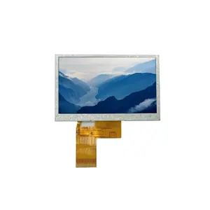 מכירה חמה TFT LCD תצוגת 4.3 אינץ' רזולוציה 480*272 מודול LCD