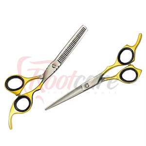 Coffrets de ciseaux de barbier de qualité supérieure, outils de coiffure professionnels à bords lisses pour le toilettage - Product Image 4