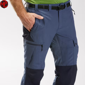 Pantalon de randonnée pour homme, doublé polaire, imperméable, respirant, pour trekking en plein air, avec genoux renforcés et plusieurs poches - Product Image 4