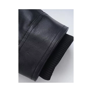 แจ็คเก็ตขายส่ง ซิปและเข็มขัดแบบกำหนดเอง แจ็คเก็ตหนังแฟชั่นผู้ชายสำหรับขี่มอเตอร์ไซค์ ผลิตในปากีสถาน ปรับแต่งแจ็คเก็ตหนังได้ - Product Image 6