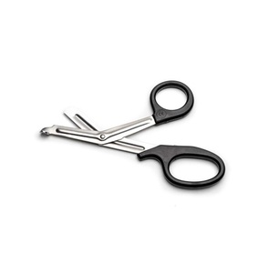 กรรไกรอเนกประสงค์สีดำ 19 ซม. สแตนเลสสตีล ชุดเครื่องมือแบบใช้มือ ด้ามจับพลาสติก สำหรับการผ่าตัดทั่วไป ได้รับการรับรองมาตรฐาน CE - Product Image 4