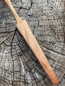 Cuillère à thé en bois artisanale de qualité supérieure, cuillère à café et à sucre durable, ustensile de cuisine - Product Image 2