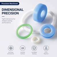 Joint de tige de valve en PTFE à ressort énergisé pour vanne de régulation chimique, alésage personnalisé, OEM