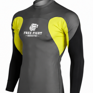 Service OEM : Rashguard MMA imprimé à manches longues pour hommes, qualité supérieure, Rashguards personnalisés No-Gi pour l'entraînement - Product Image 3