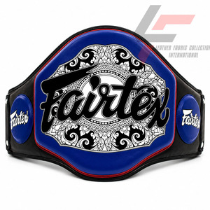 Wholesale Custom Made Factory Manufacture Premium Quality Fairtex Kick Boxing MMA Belly Pad Adult Cowhide Leather Body Protector - Product Image 5