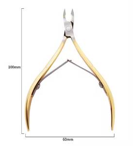 Ensemble de coupe-ongles professionnels en acier inoxydable, lame plate droite, pointe acérée, pour les doigts, usage adulte, style simple - Product Image 4
